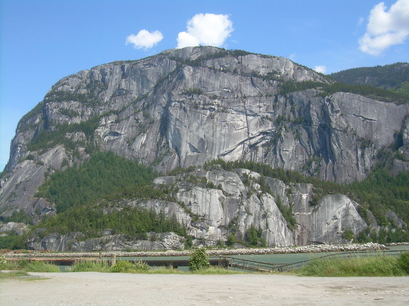The granite face of the Stawamus Chief